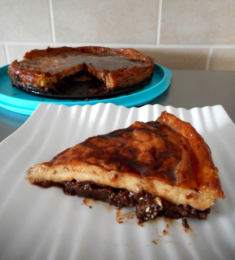 Brownie Caramel Cheesecake - Sarah's Little Kitchen